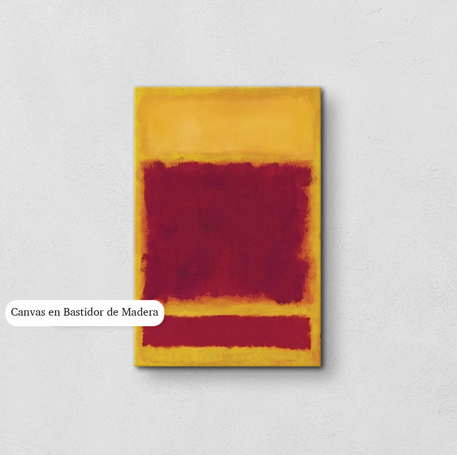 Amarillo y Rojo - Mark Rothko