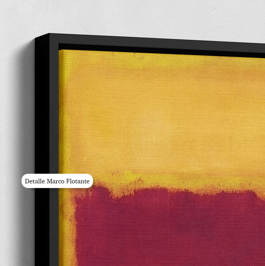 Amarillo y Rojo - Mark Rothko