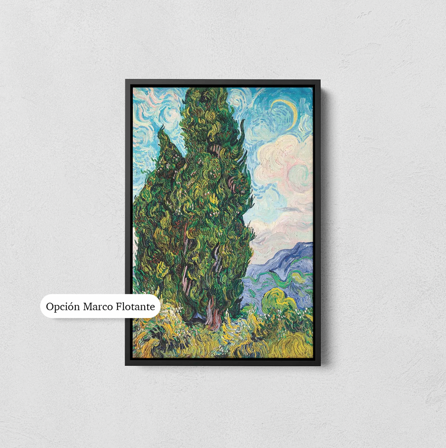 Cipreses - Vincent Van Gogh