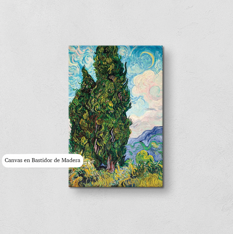 Cipreses - Vincent Van Gogh