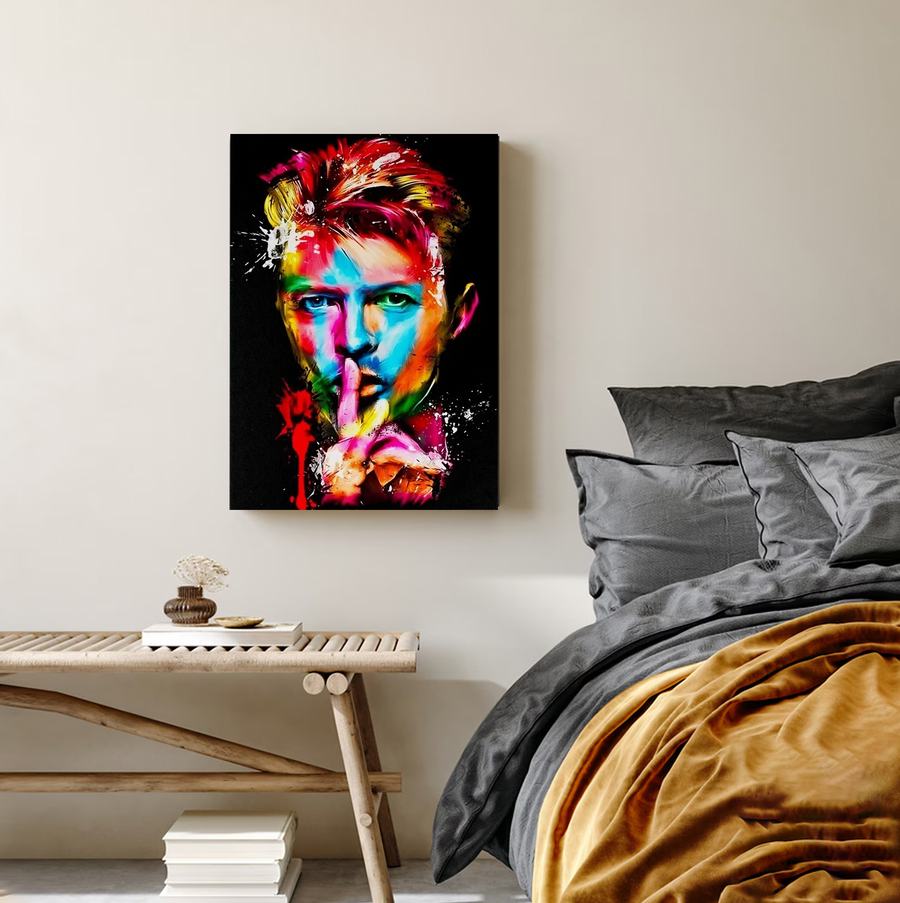 David Bowie Color Splash