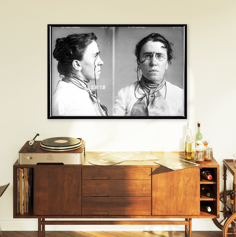 Foto policial de Emma Goldman