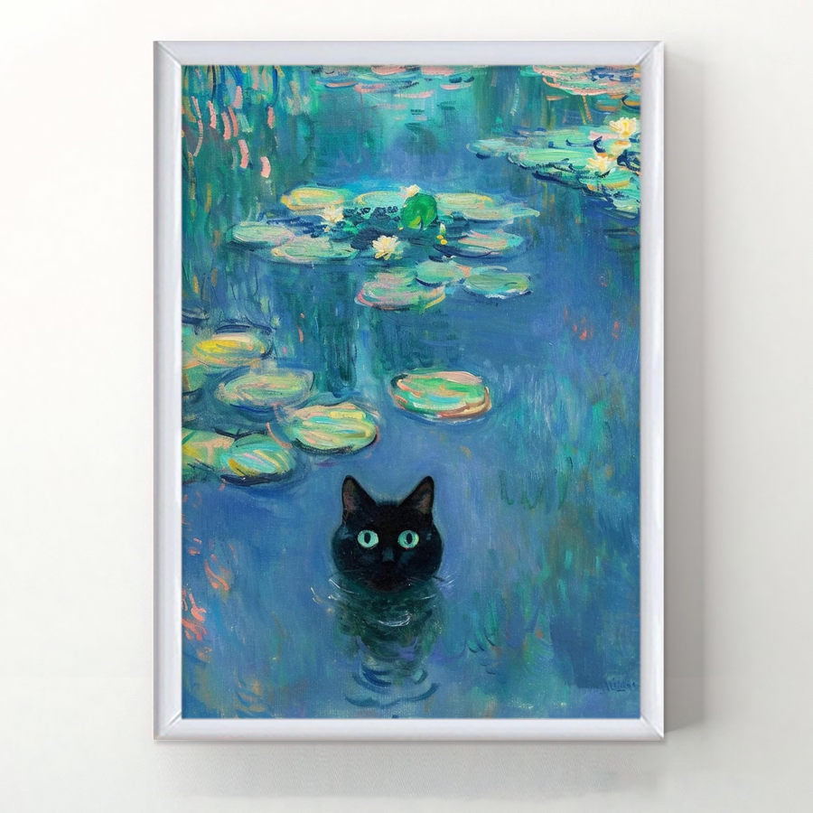 Waterlily Cat