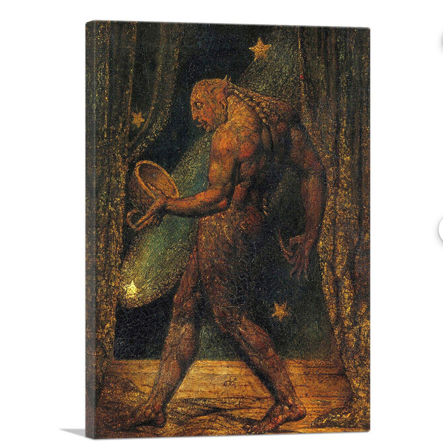 El fantasma de una pulga  - William Blake