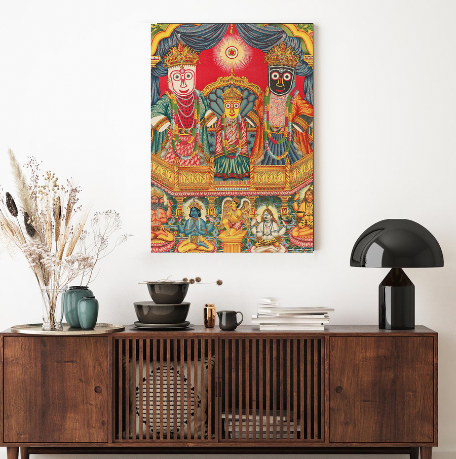 Shri Shri Jagannatha (Krishna como el Señor del Mundo) (1890)