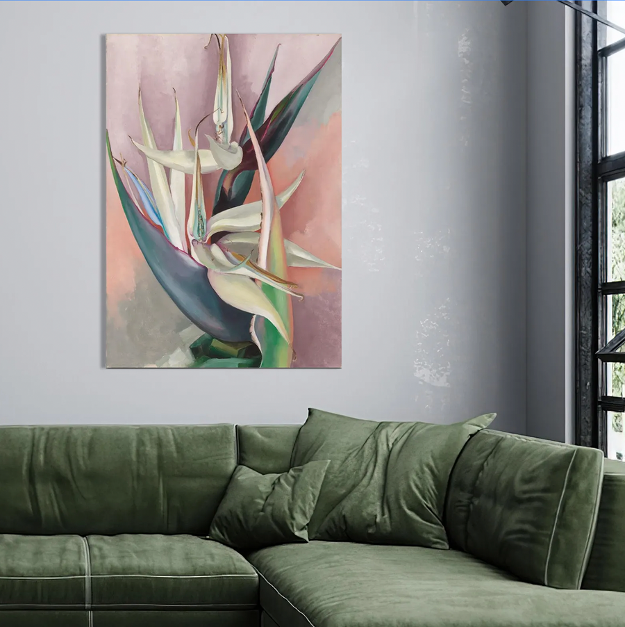 White bird of paradise - Georgia O'Keeffe