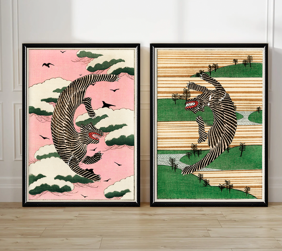Set Yatsuo no tsubaki (1860-1869)