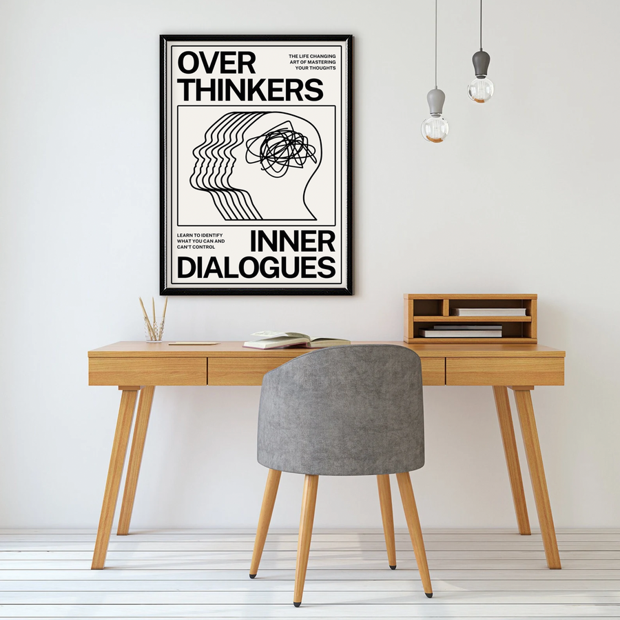 Over Thinkers Inner Dialogues (White)