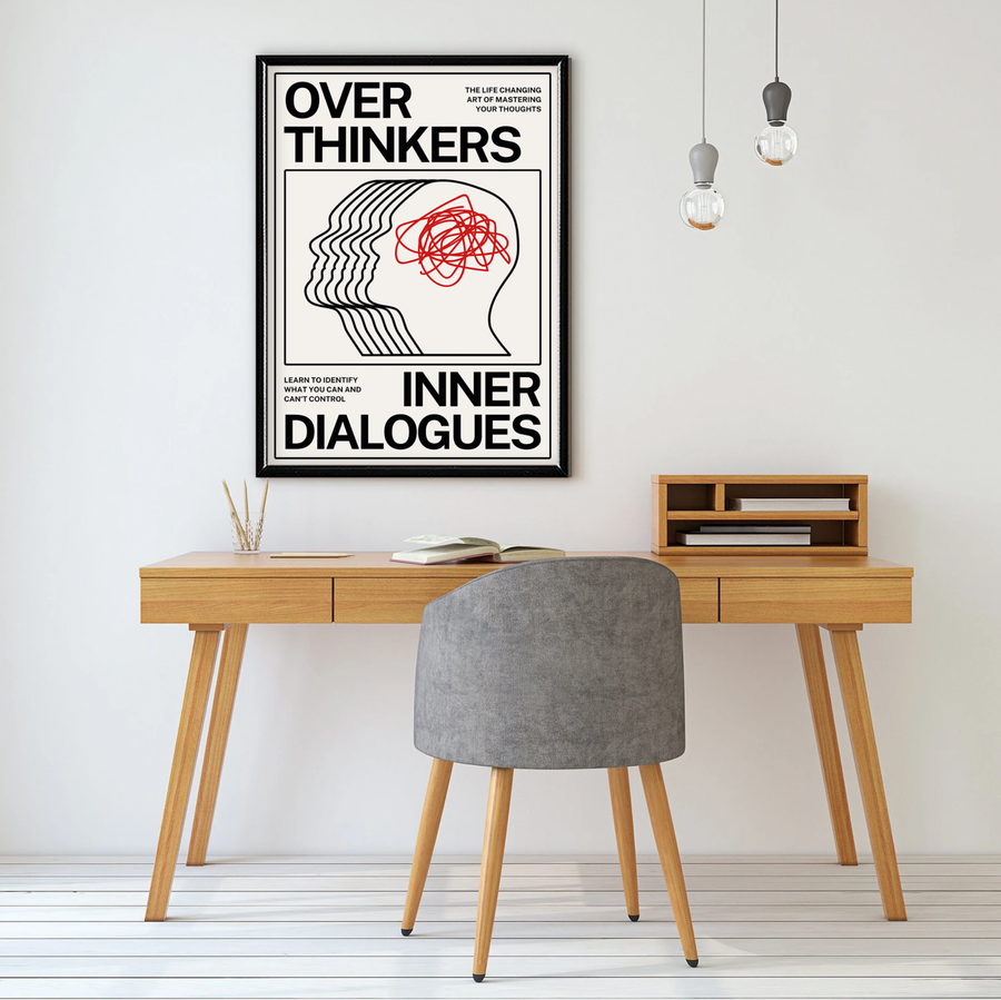 Over Thinkers Inner Dialogues (Red)