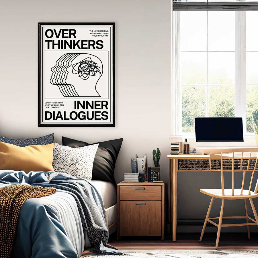 Over Thinkers Inner Dialogues (White)