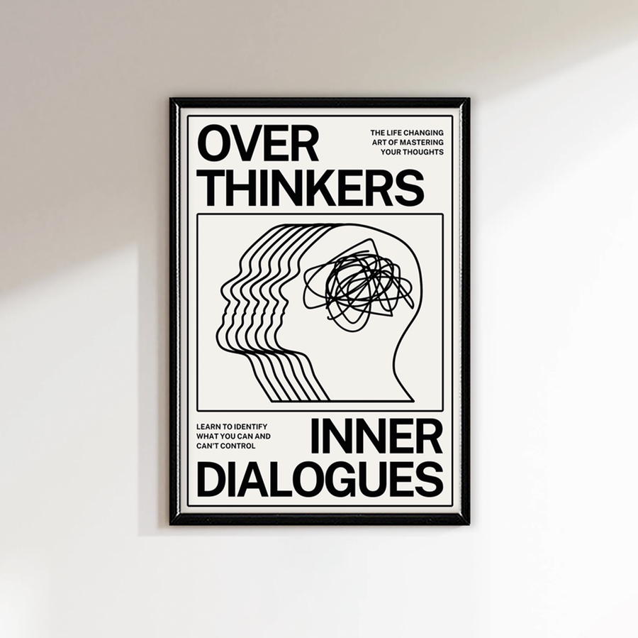 Over Thinkers Inner Dialogues (White)