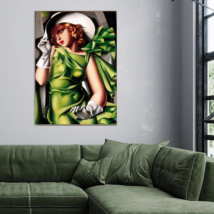 Muchacha con guantes - Tamara de Lempicka (1930)