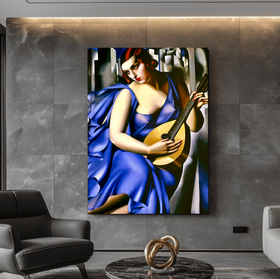 The musician - Tamara de Lempicka