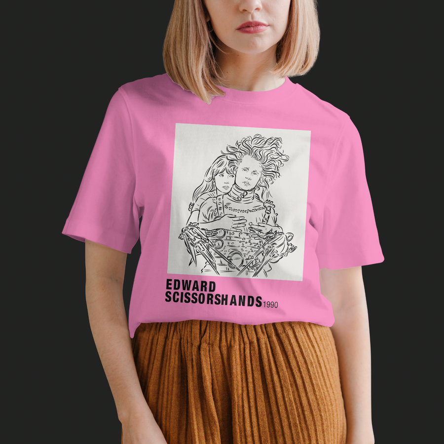 Edward Scissors Hands, Tim Burton - Playera de manga corta