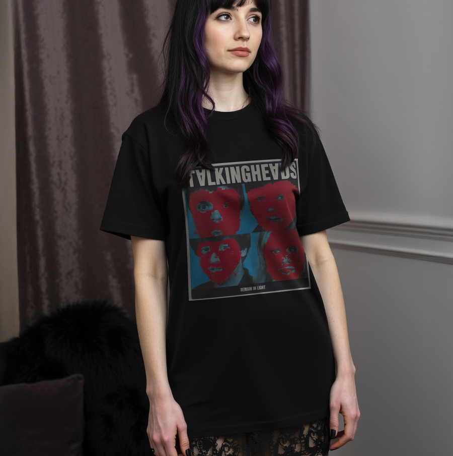 Talking Heads, Remain in Light - Playera de manga corta