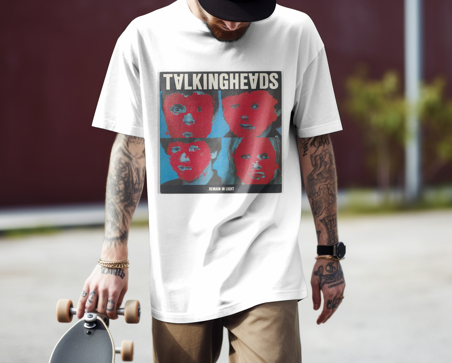 Talking Heads, Remain in Light - Playera de manga corta