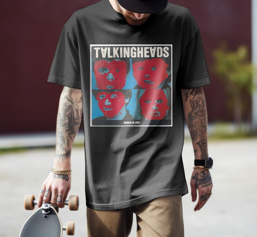 Talking Heads, Remain in Light - Playera de manga corta