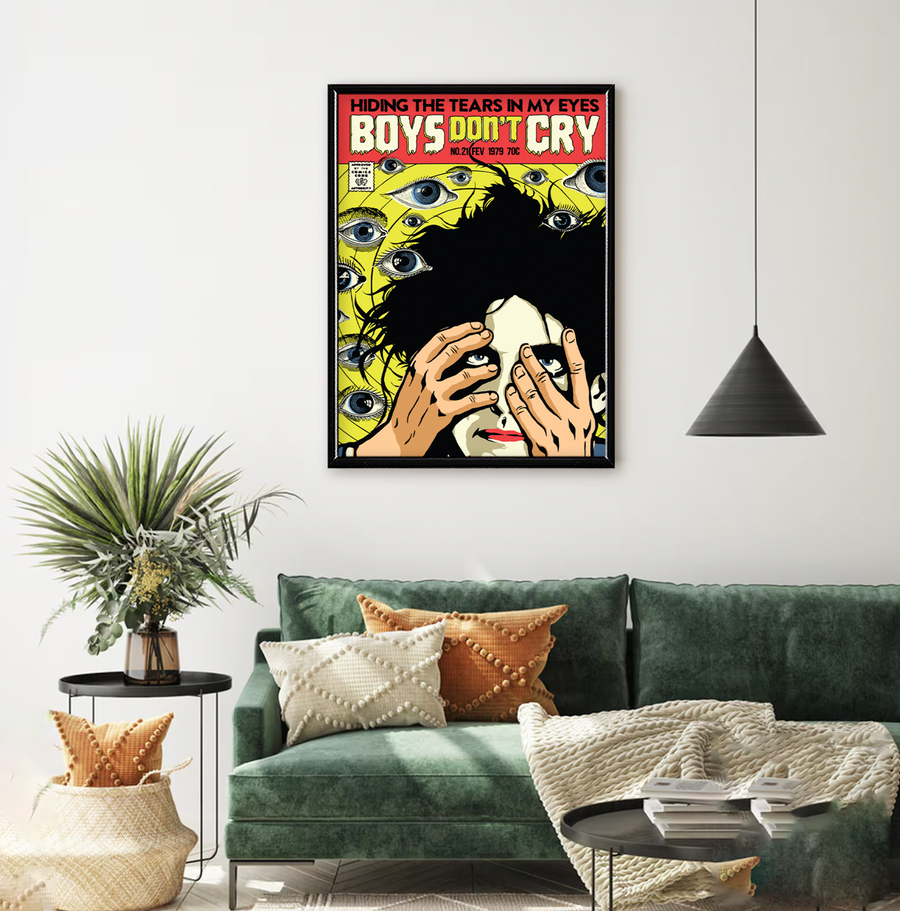 Boys Don't Cry - The Cure Comic