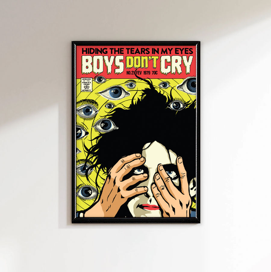 Boys Don't Cry - The Cure Comic