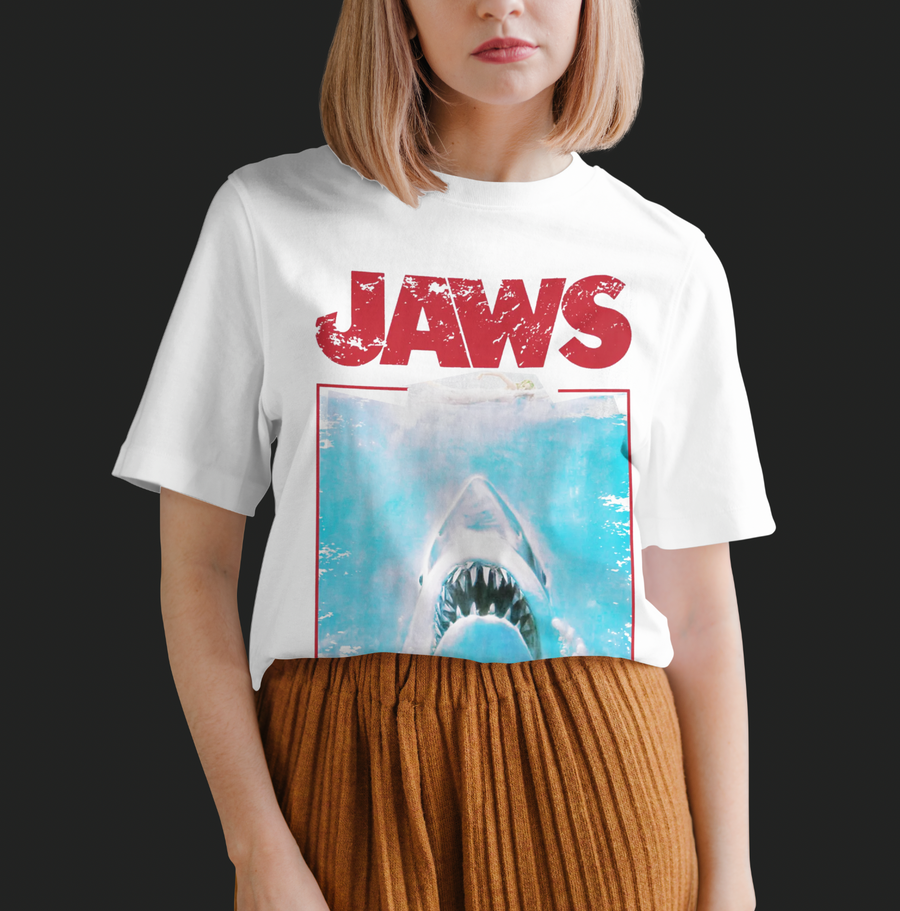 Jaws - Playera de manga corta