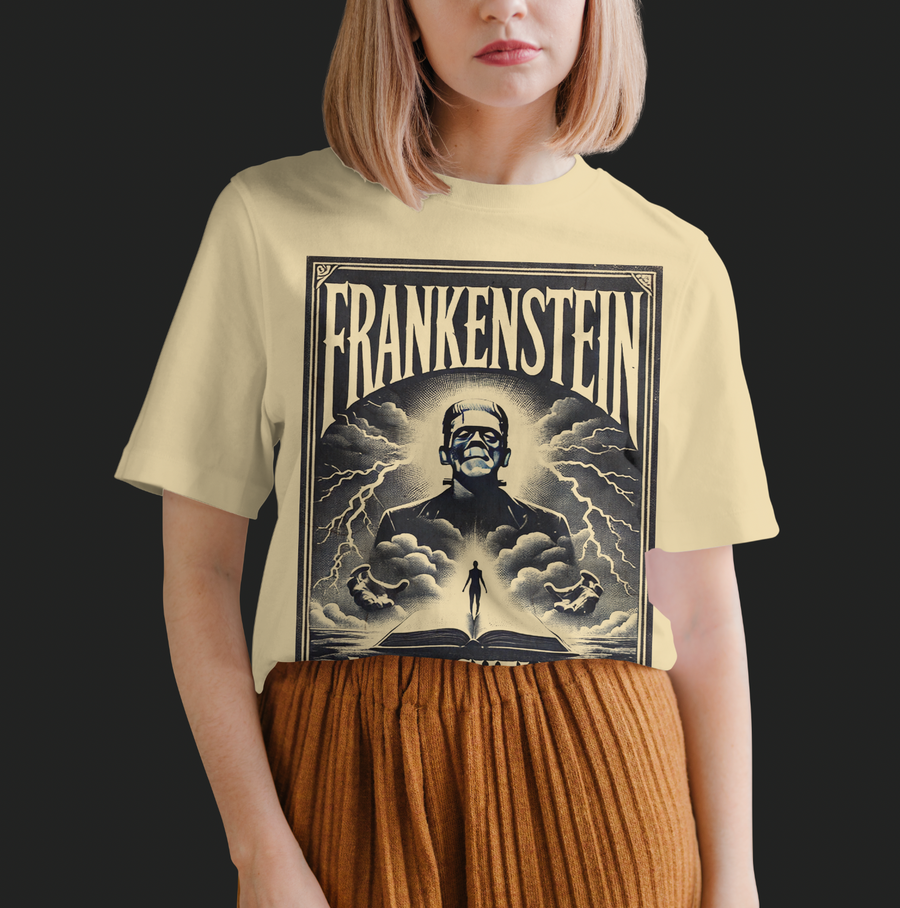 Frankenstein, Mary Shelly - Playera de manga corta