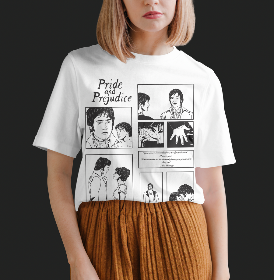 Orgullo y Prejuicio (Pride and Prejudice) - Playera de manga corta