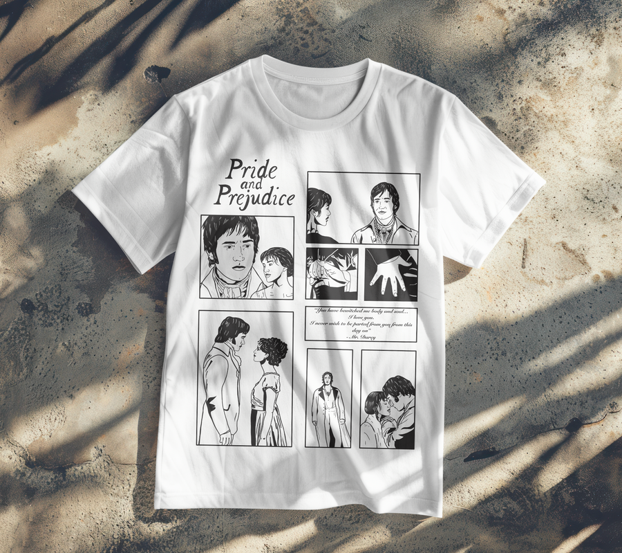 Orgullo y Prejuicio (Pride and Prejudice) - Playera de manga corta