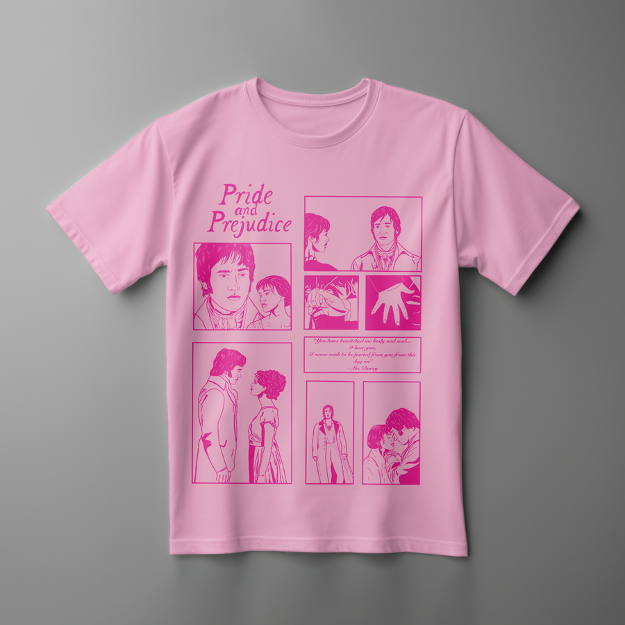 Orgullo y Prejuicio (Pride and Prejudice) - Playera de manga corta