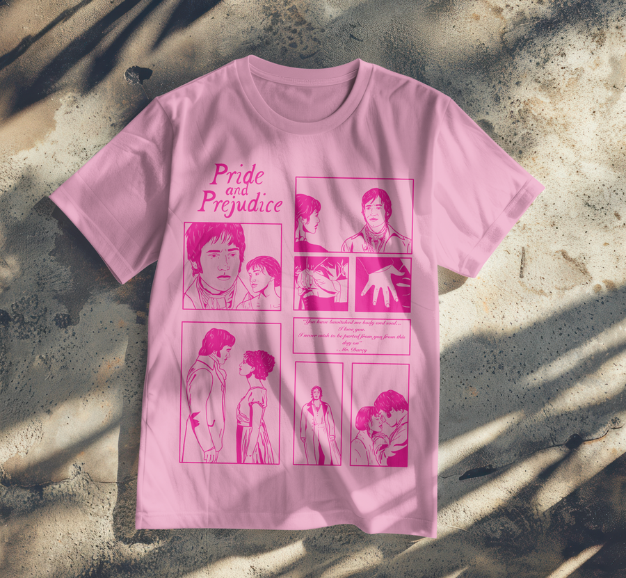 Orgullo y Prejuicio (Pride and Prejudice) - Playera de manga corta