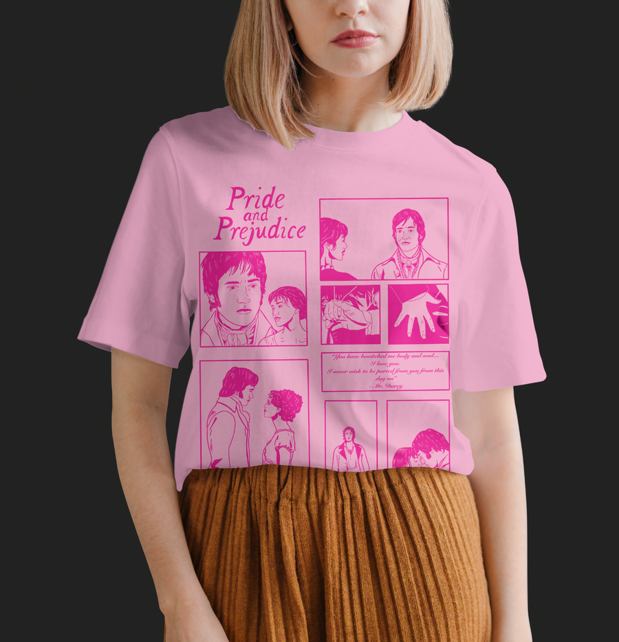 Orgullo y Prejuicio (Pride and Prejudice) - Playera de manga corta