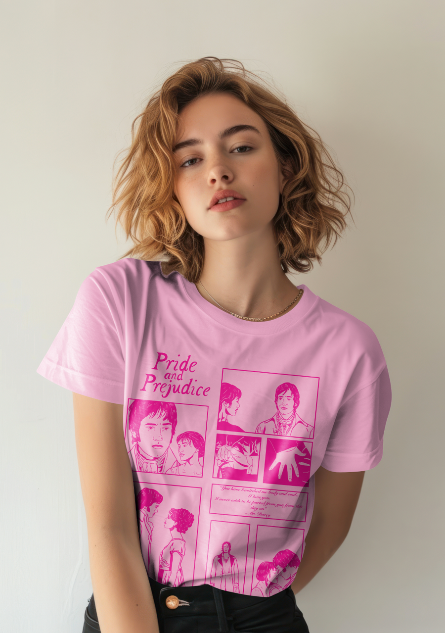 Orgullo y Prejuicio (Pride and Prejudice) - Playera de manga corta