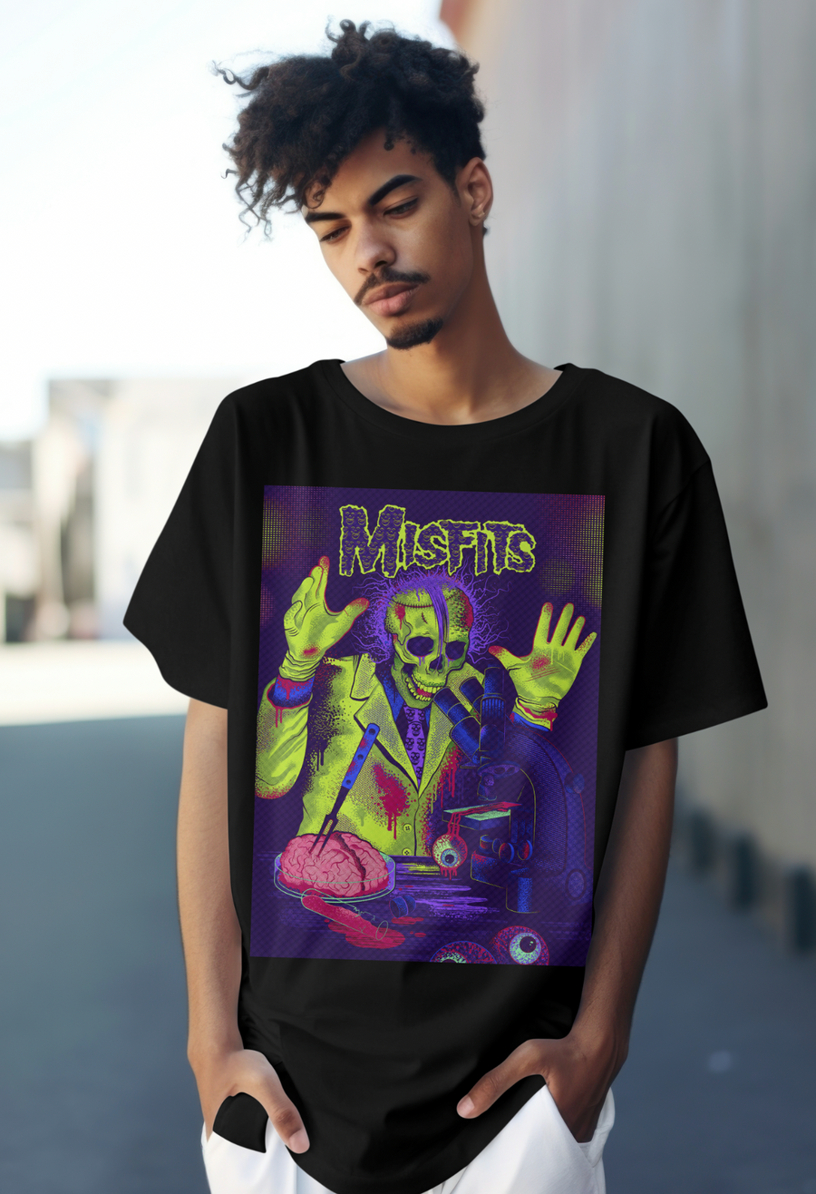 Misfits- Playera de manga corta