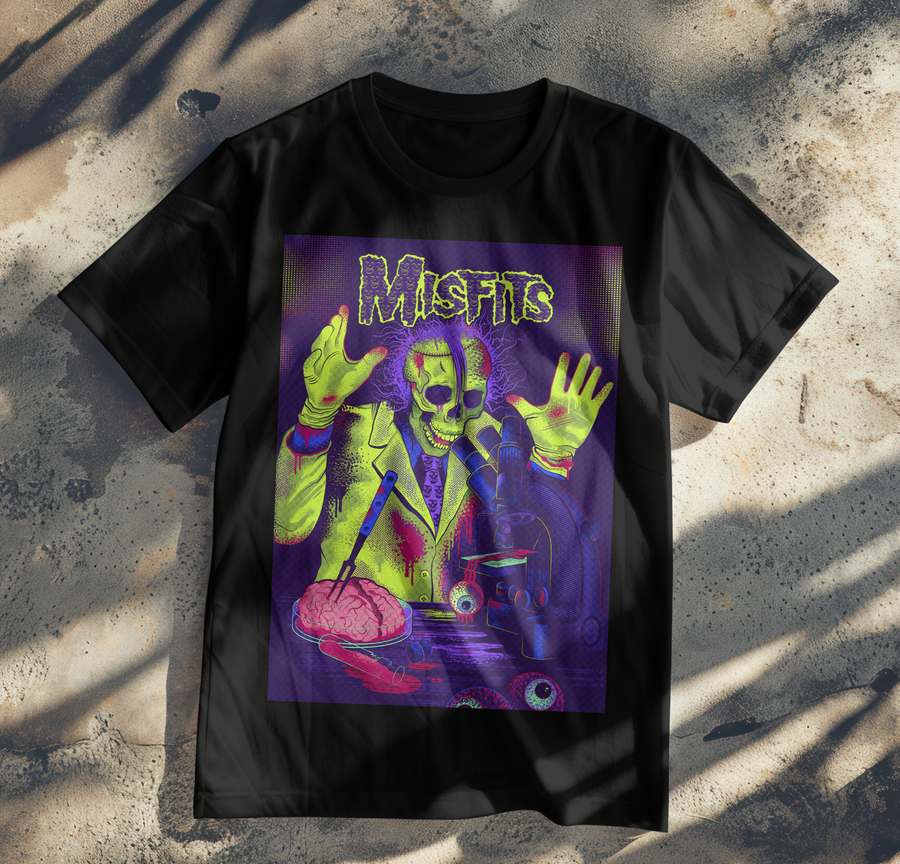 Misfits- Playera de manga corta