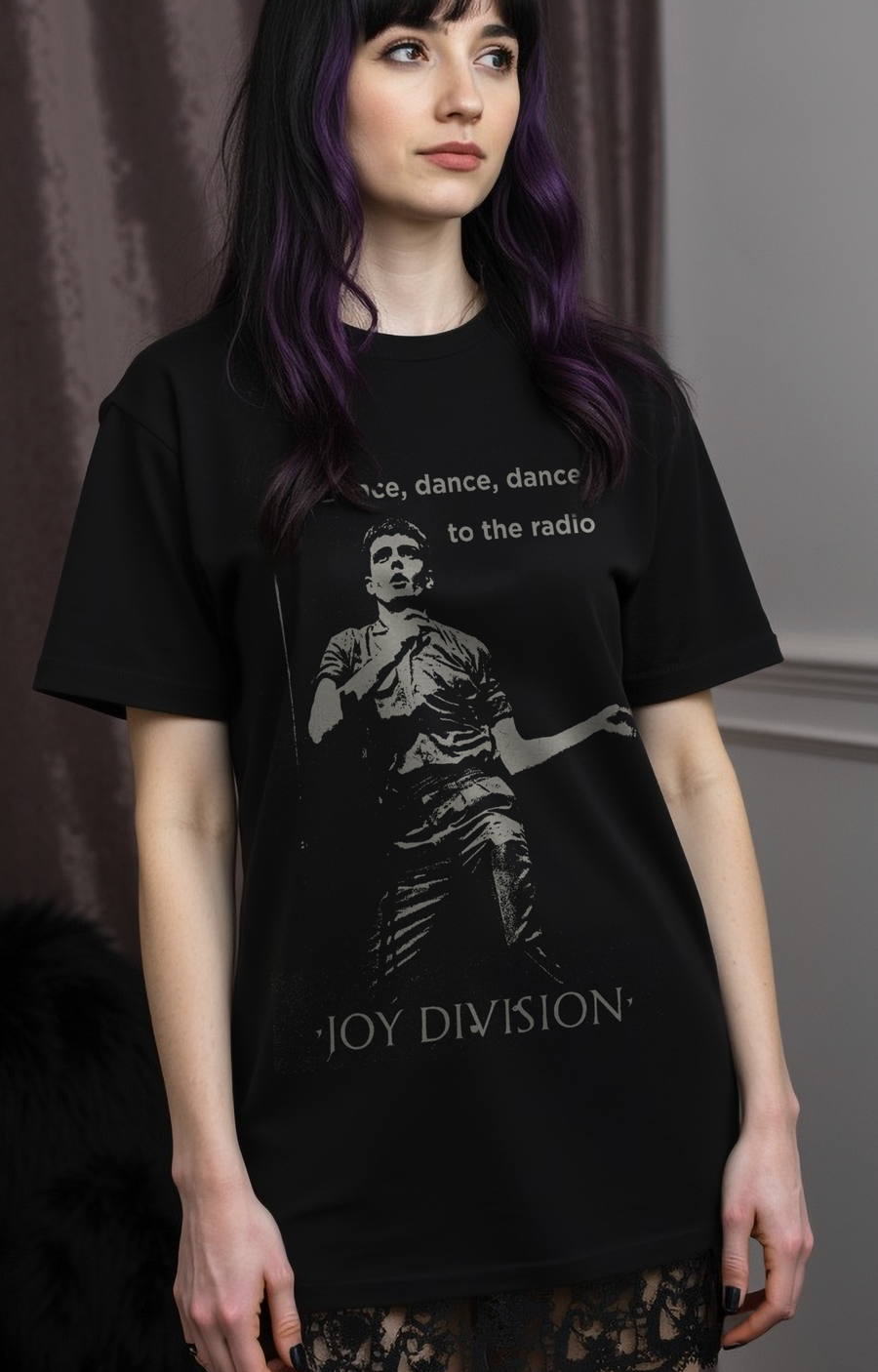 Joy Division, Ian Curtis Dance - Playera de manga corta