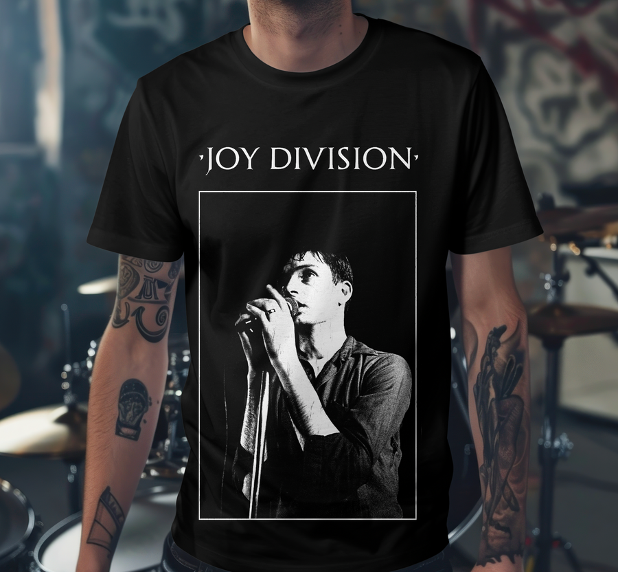 Joy Division, Ian Curtis - Playera de manga corta