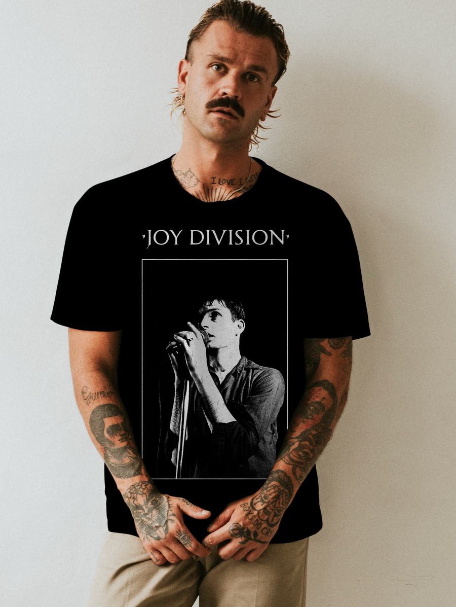 Joy Division, Ian Curtis - Playera de manga corta