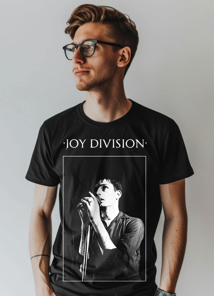 Joy Division, Ian Curtis - Playera de manga corta