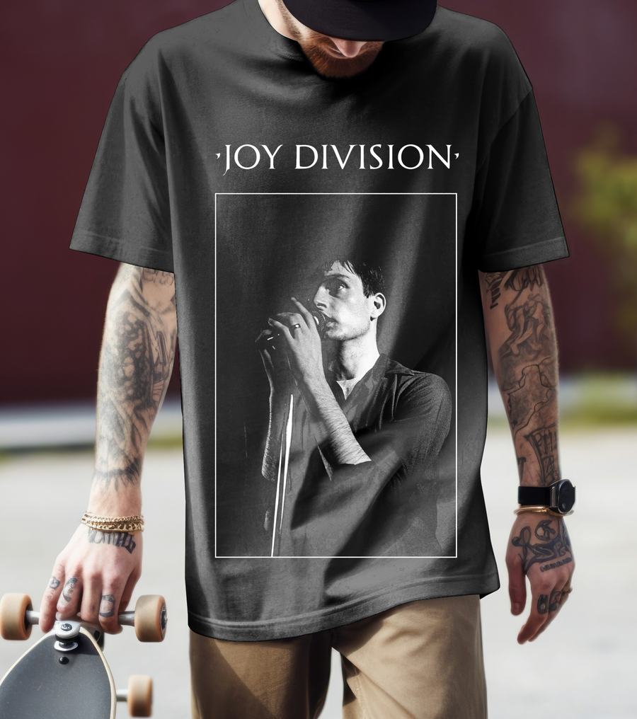 Joy Division, Ian Curtis - Playera de manga corta