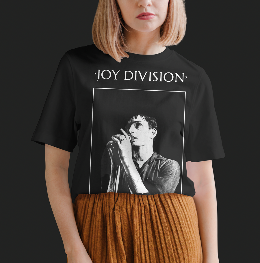 Joy Division, Ian Curtis - Playera de manga corta