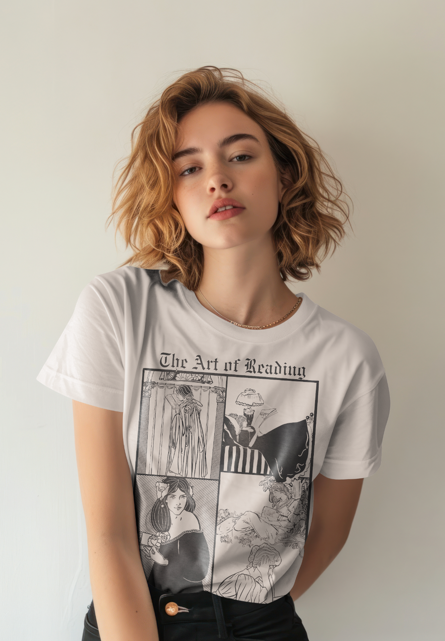 The Art of Reading - Playera de manga corta