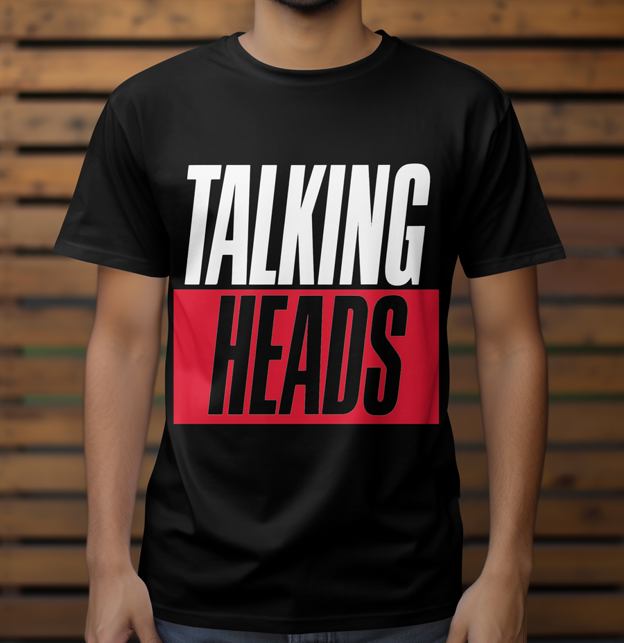 Talking Heads,True Stories- Playera de manga corta