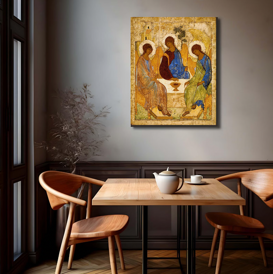 La Santísima Trinidad - Andrei Rublev