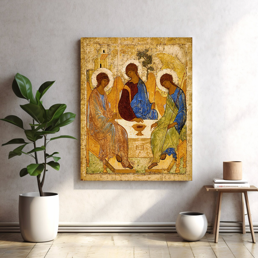 La Santísima Trinidad - Andrei Rublev