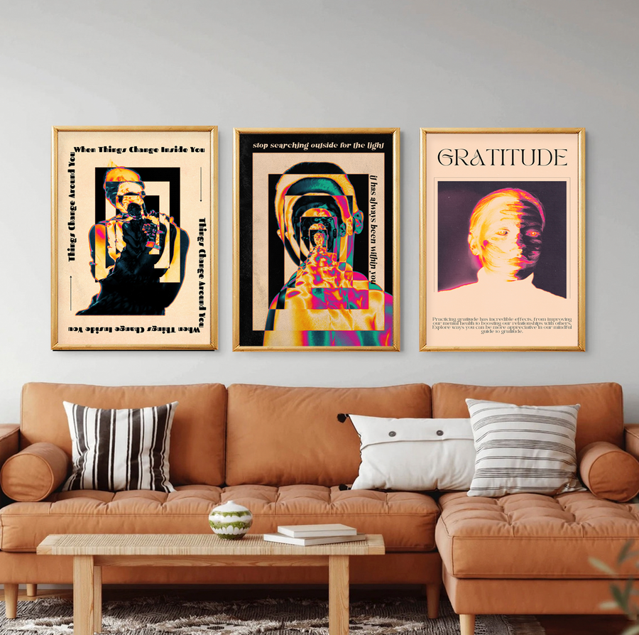Retro Aesthetic 70's  Set