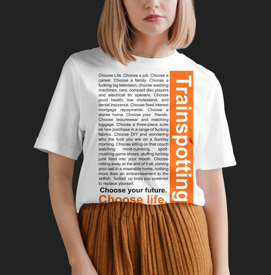 Trainspotting - Playera de manga corta