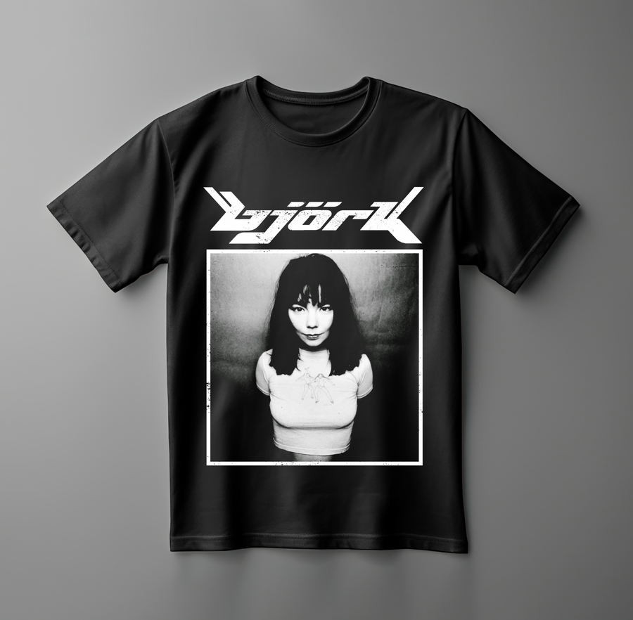 Björk - Playera de manga corta
