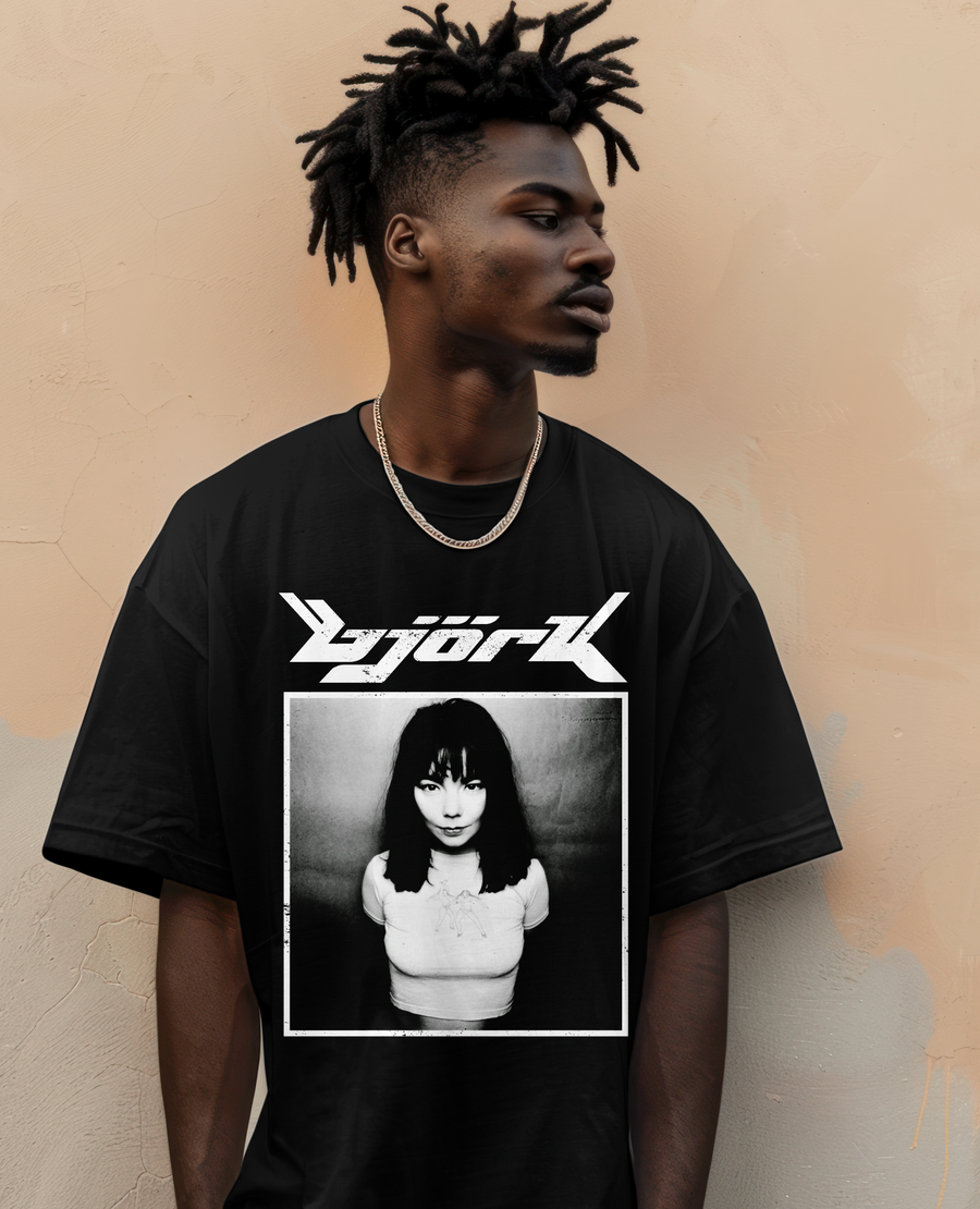 Björk - Playera de manga corta