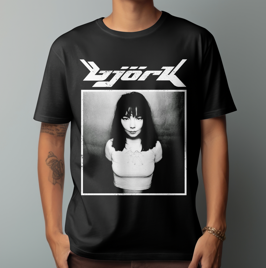 Björk - Playera de manga corta