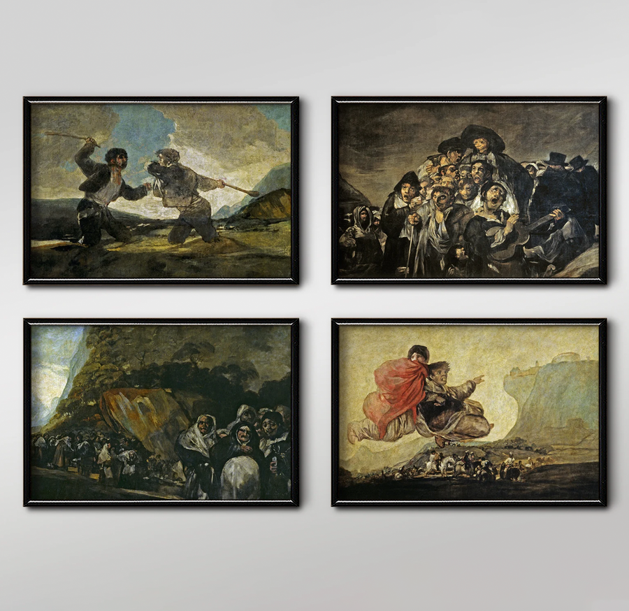 Conjunto de Pinturas Negras - Francisco de Goya