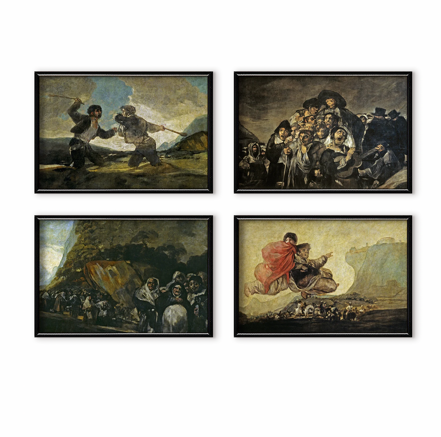 Conjunto de Pinturas Negras - Francisco de Goya